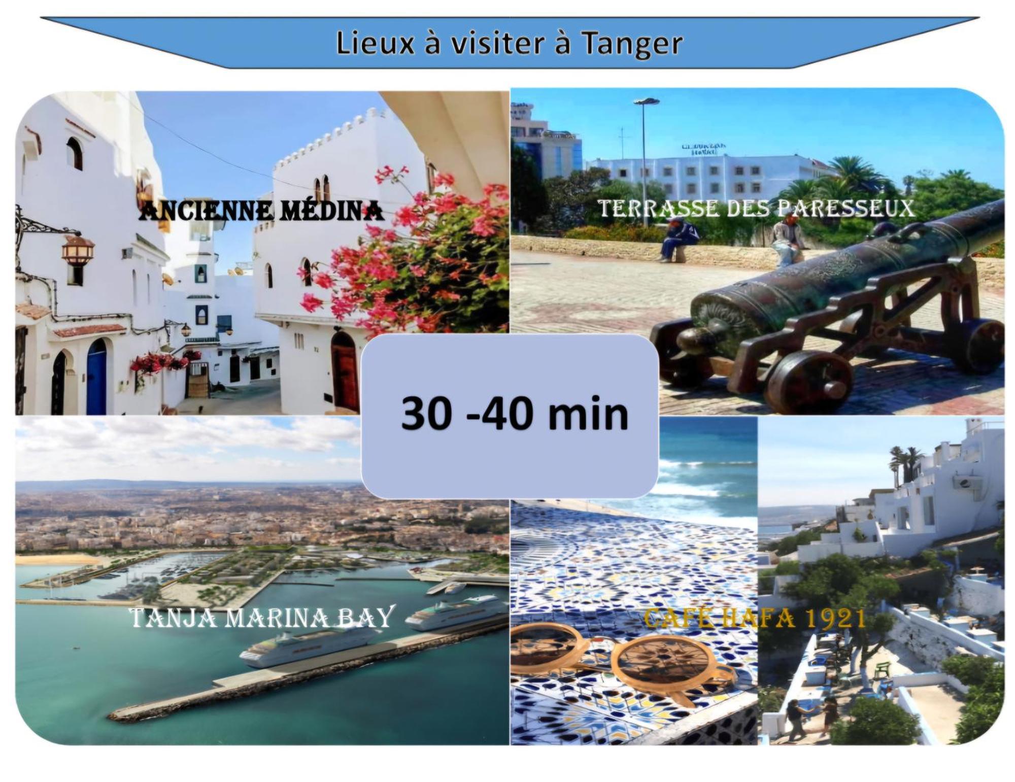 Cosy Apartment Near Beach & Airport Tangier Exterior photo